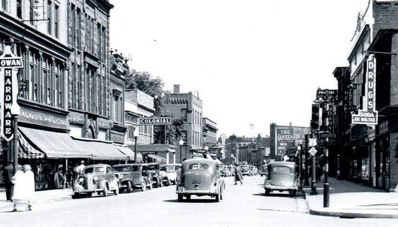 Colonial Theater - Old Photo (newer photo)